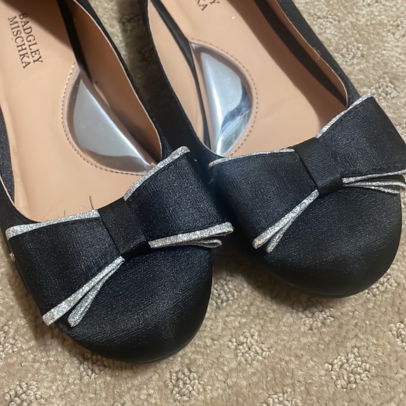 Badgley Mishka girls ballet flats with bow - Picture 3 of 6
